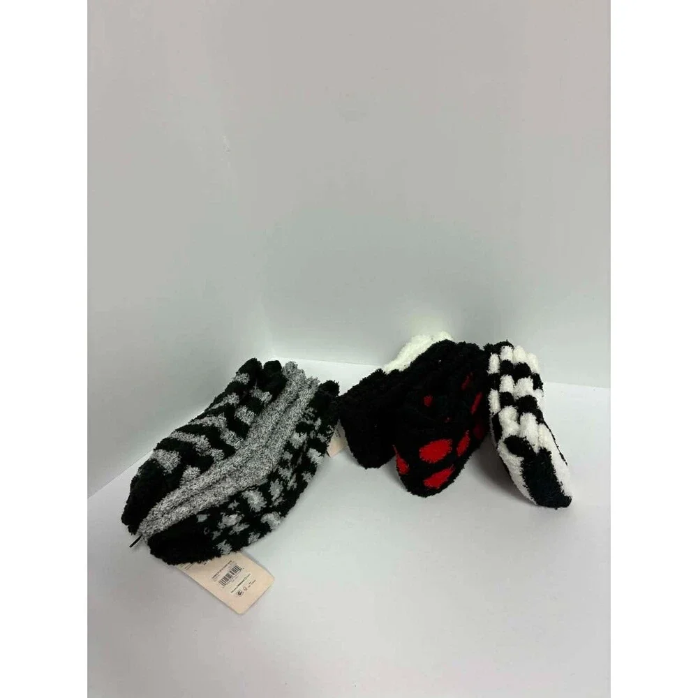 Secret Treasures Crew Cozy Sock 3 Pack & Ankle And‎ Cozy Fuzzy Socks 3 PACK